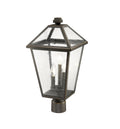 Z-LITE TALBOT OUTDOOR POST MOUNT FIXTURE | 579PHBR-ORB - Post