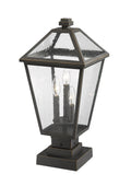 Z-LITE TALBOT OUTDOOR PIER MOUNTED FIXTURE | 579PHBS-SQPM-ORB - Post