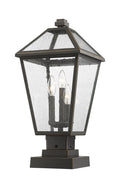 Z-LITE TALBOT OUTDOOR PIER MOUNTED FIXTURE | 579PHBS-SQPM-ORB - Post