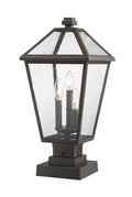 Z-LITE TALBOT OUTDOOR PIER MOUNTED FIXTURE | 579PHBS-SQPM-ORB - Post