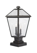 Z-LITE TALBOT OUTDOOR PIER MOUNTED FIXTURE | 579PHBS-SQPM-ORB