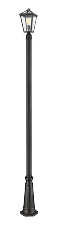 Z-LITE TALBOT OUTDOOR POST MOUNTED FIXTURE | 579PHMR-519P-BK - Post