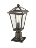 Z-LITE TALBOT OUTDOOR PIER MOUNTED FIXTURE | 579PHMR-533PM-ORB - Post