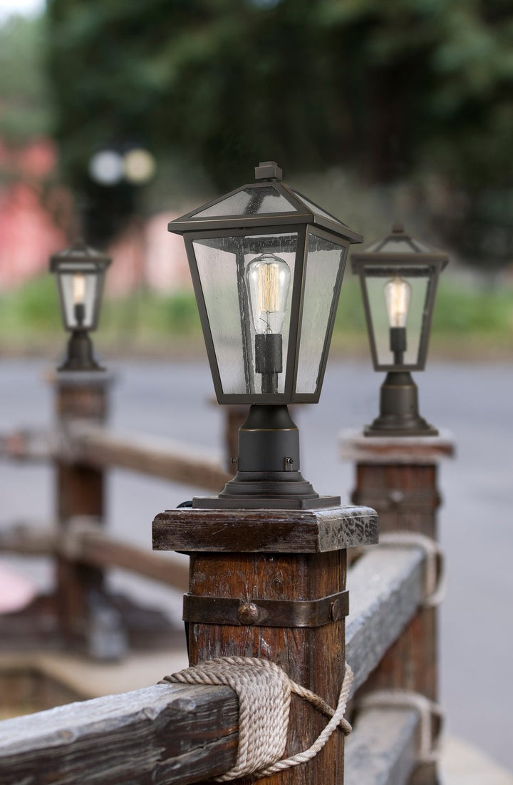 Z-LITE TALBOT OUTDOOR PIER MOUNTED FIXTURE | 579PHMR-533PM-ORB - Post