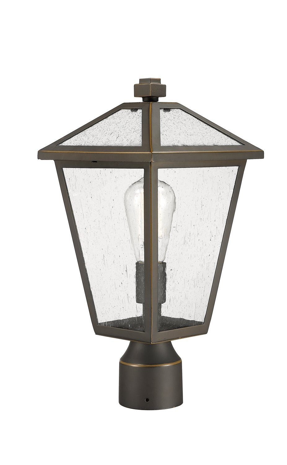 Z-LITE TALBOT OUTDOOR POST MOUNT FIXTURE | 579PHMR-ORB - Post