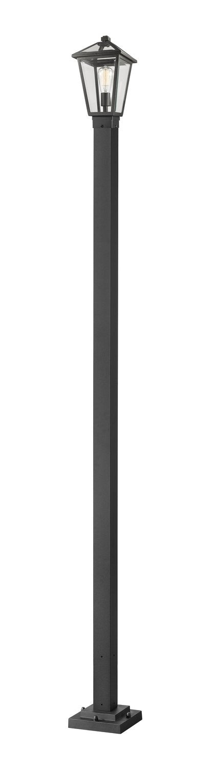 Z-LITE TALBOT OUTDOOR POST MOUNTED FIXTURE | 579PHMS-536P-BK - Post