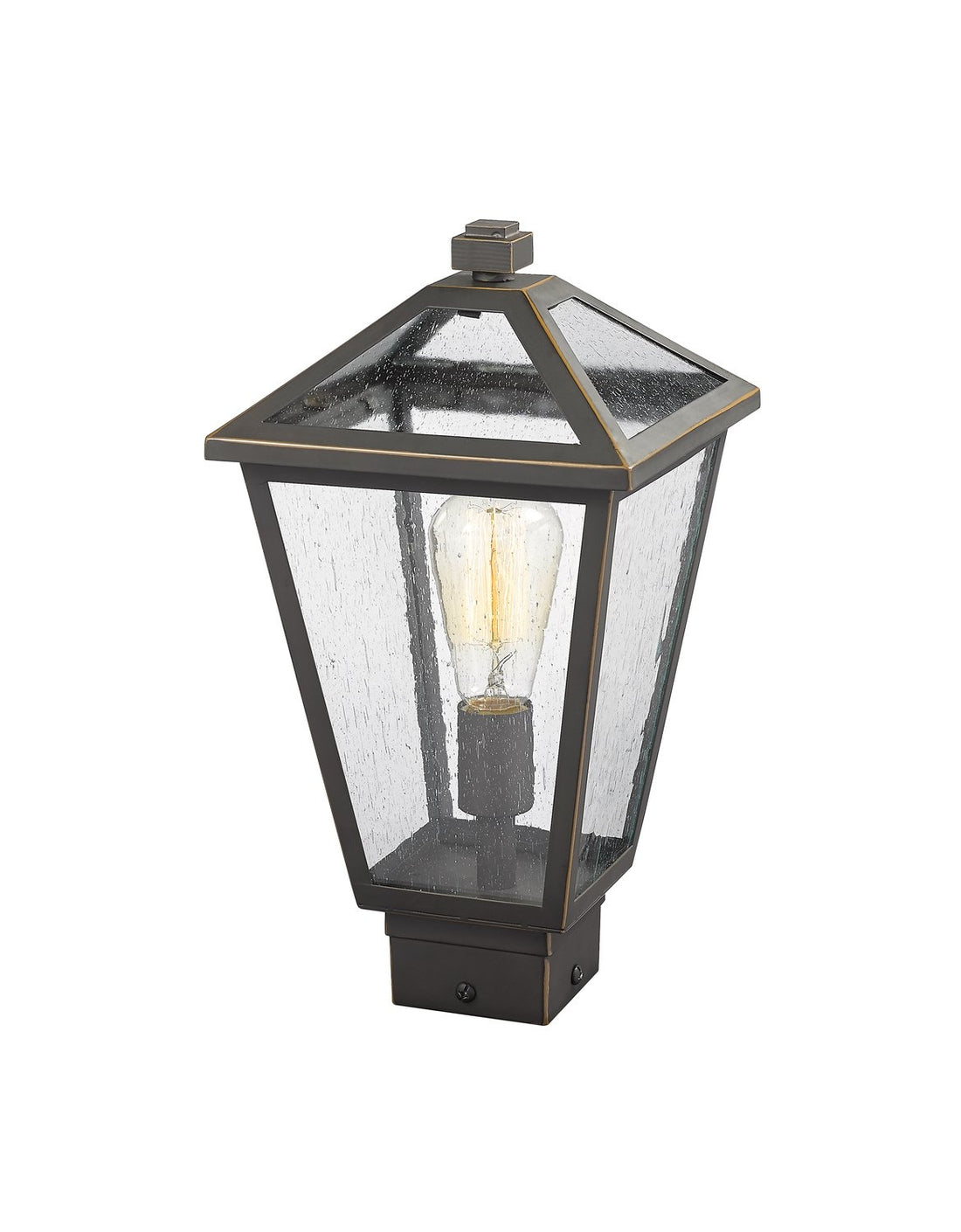 Z-LITE TALBOT OUTDOOR POST MOUNT FIXTURE | 579PHMS-ORB - Post