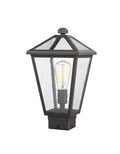 Z-LITE TALBOT OUTDOOR POST MOUNT FIXTURE | 579PHMS-ORB - Post