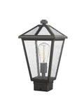 Z-LITE TALBOT OUTDOOR POST MOUNT FIXTURE | 579PHMS-ORB - Post