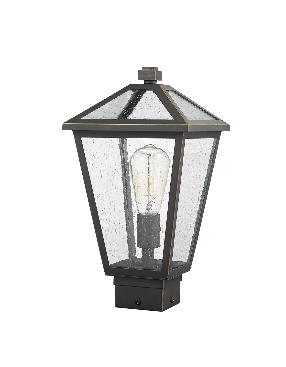 Z-LITE TALBOT OUTDOOR POST MOUNT FIXTURE | 579PHMS-ORB - Post