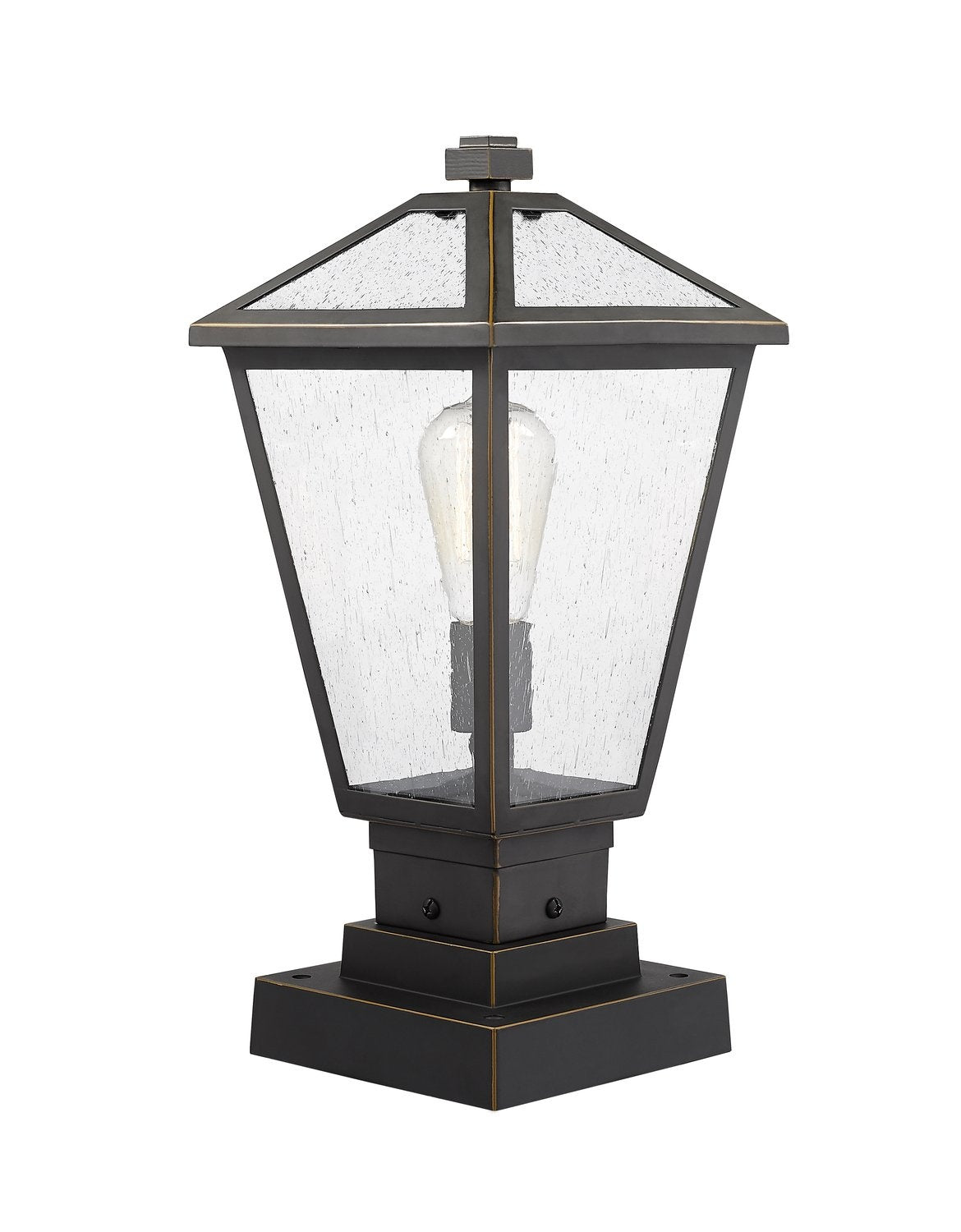 Z-LITE TALBOT OUTDOOR PIER MOUNTED FIXTURE | 579PHMS-SQPM-ORB