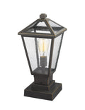 Z-LITE TALBOT OUTDOOR PIER MOUNTED FIXTURE | 579PHMS-SQPM-ORB
