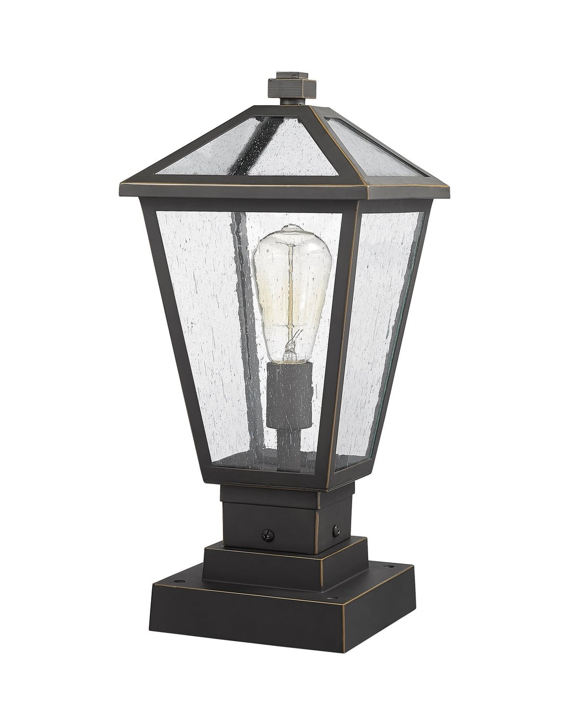 Z-LITE TALBOT OUTDOOR PIER MOUNTED FIXTURE | 579PHMS-SQPM-ORB