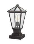 Z-LITE TALBOT OUTDOOR PIER MOUNTED FIXTURE | 579PHMS-SQPM-ORB