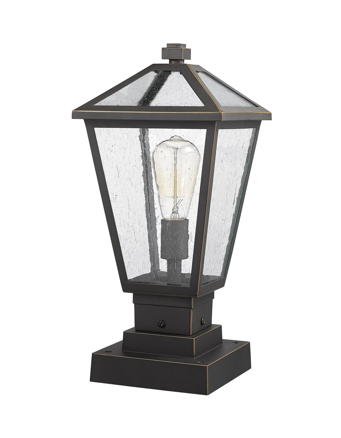 Z-LITE TALBOT OUTDOOR PIER MOUNTED FIXTURE | 579PHMS-SQPM-ORB