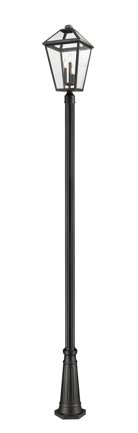 Z-LITE TALBOT OUTDOOR POST MOUNTED FIXTURE | 579PHXLR-519P-BK - Post