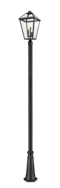 Z-LITE TALBOT OUTDOOR POST MOUNTED FIXTURE | 579PHXLR-519P-BK - Post