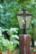 Z-LITE TALBOT OUTDOOR PIER MOUNTED FIXTURE | 579PHXLR-533PM-BK