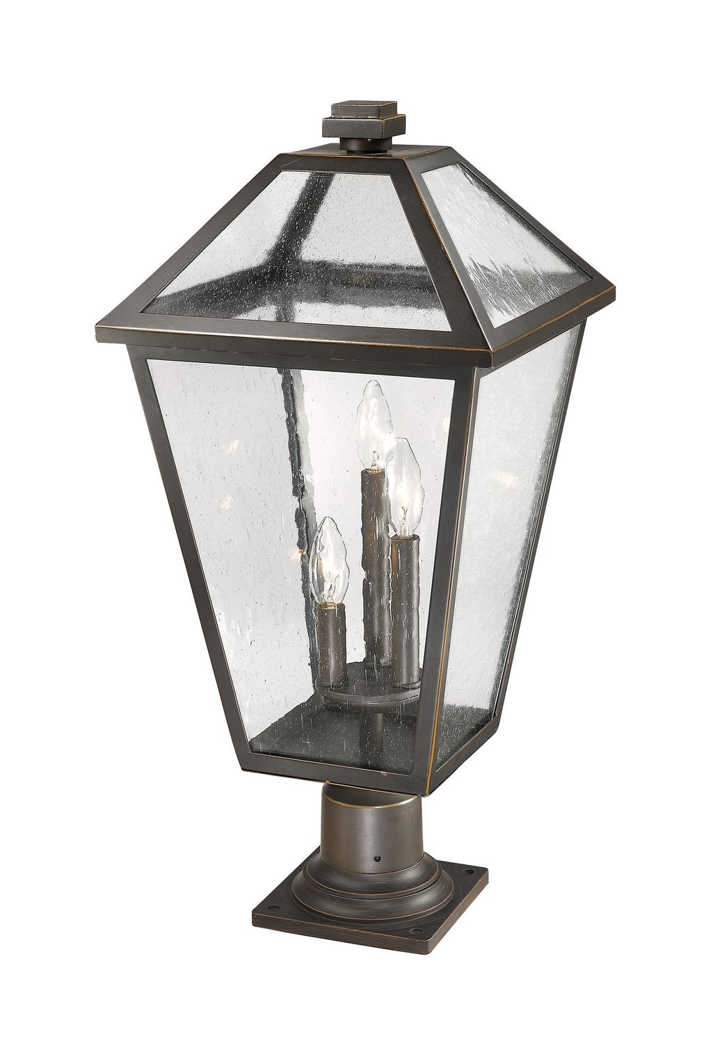 Z-LITE TALBOT OUTDOOR PIER MOUNTED FIXTURE | 579PHXLR-533PM-ORB - Post