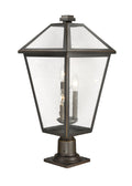 Z-LITE TALBOT OUTDOOR PIER MOUNTED FIXTURE | 579PHXLR-533PM-ORB - Post