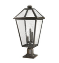 Z-LITE TALBOT OUTDOOR PIER MOUNTED FIXTURE | 579PHXLR-533PM-ORB - Post