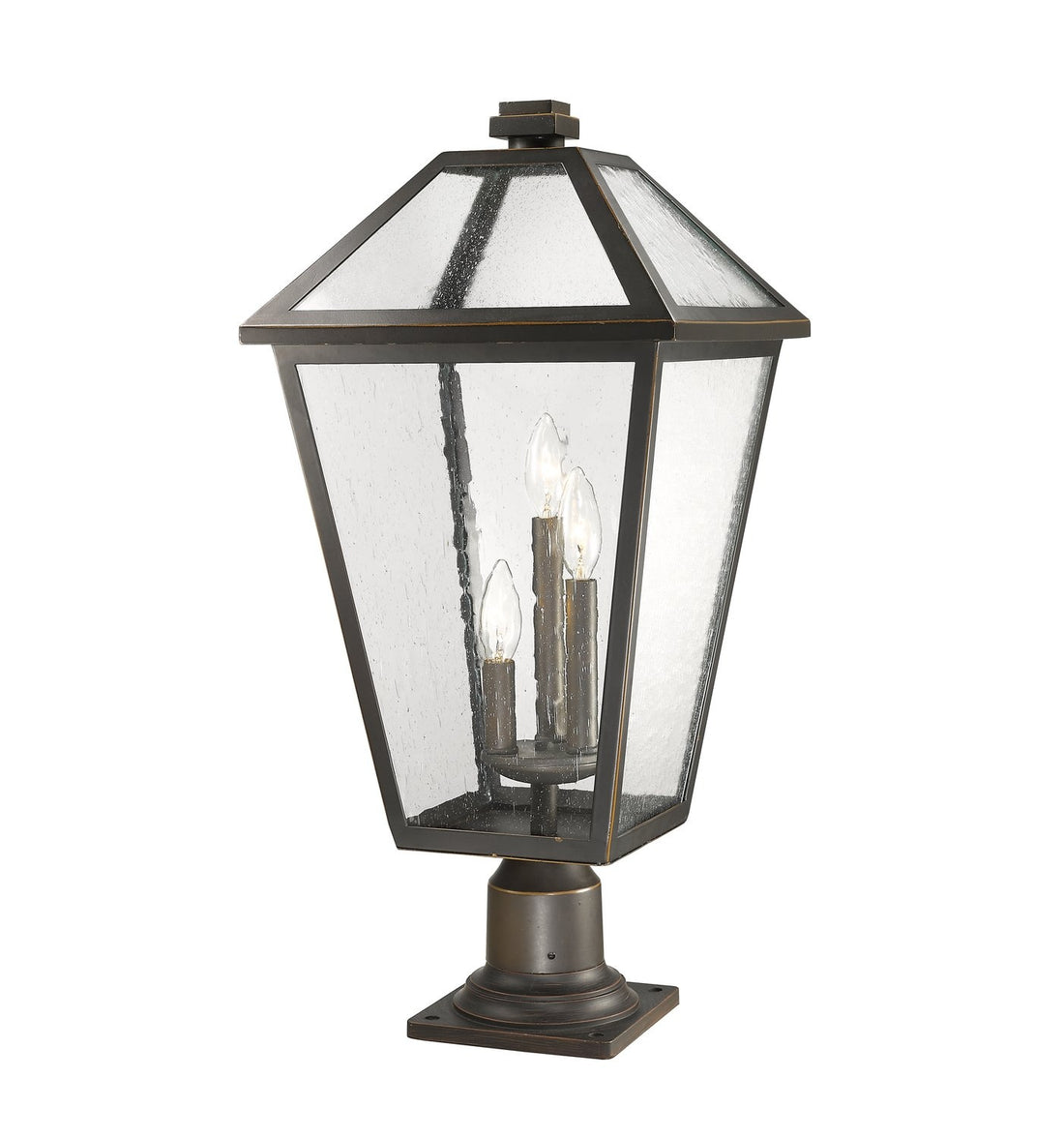 Z-LITE TALBOT OUTDOOR PIER MOUNTED FIXTURE | 579PHXLR-533PM-ORB - Post