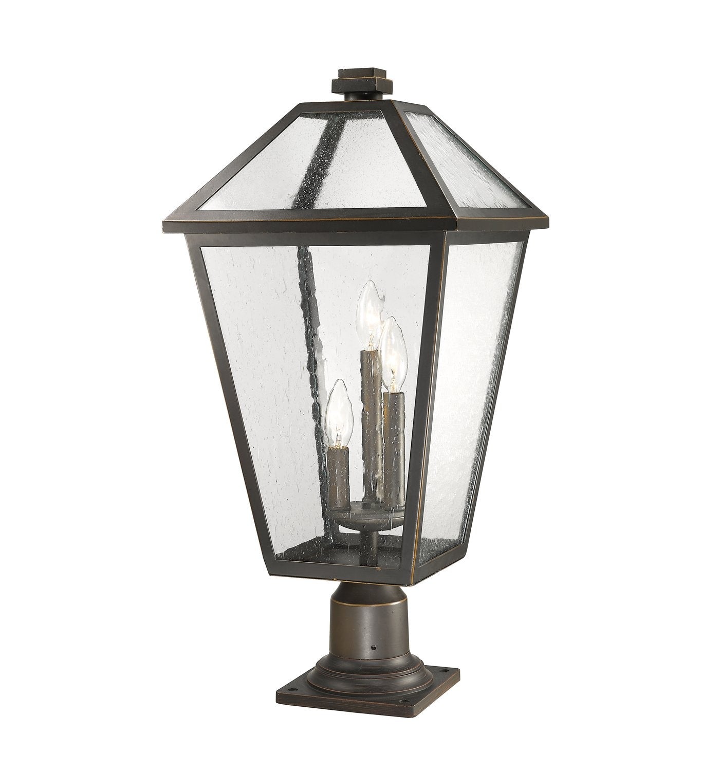 Z-LITE TALBOT OUTDOOR PIER MOUNTED FIXTURE | 579PHXLR-533PM-ORB - Post