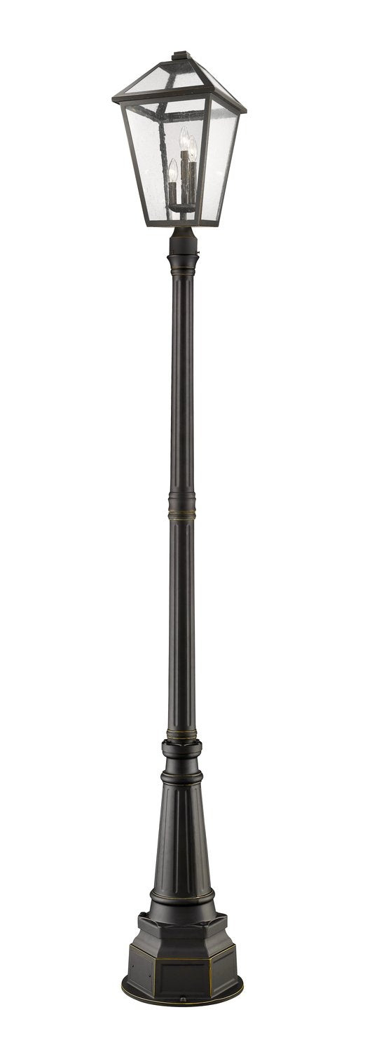 Z-LITE TALBOT OUTDOOR POST MOUNTED FIXTURE | 579PHXLR-564P-ORB - Post