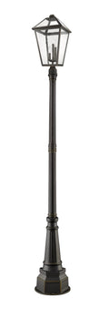 Z-LITE TALBOT OUTDOOR POST MOUNTED FIXTURE | 579PHXLR-564P-ORB - Post