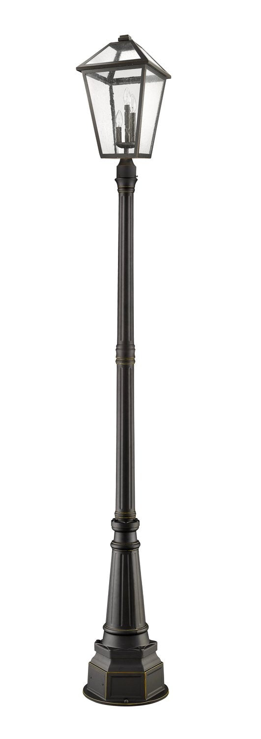 Z-LITE TALBOT OUTDOOR POST MOUNTED FIXTURE | 579PHXLR-564P-ORB - Post