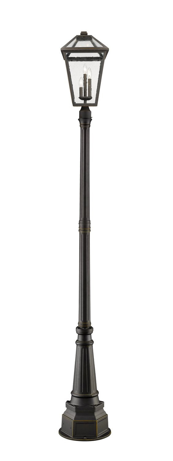 Z-LITE TALBOT OUTDOOR POST MOUNTED FIXTURE | 579PHXLR-564P-ORB - Post