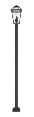 Z-LITE TALBOT OUTDOOR POST MOUNTED FIXTURE | 579PHXLS-536P-BK - Post