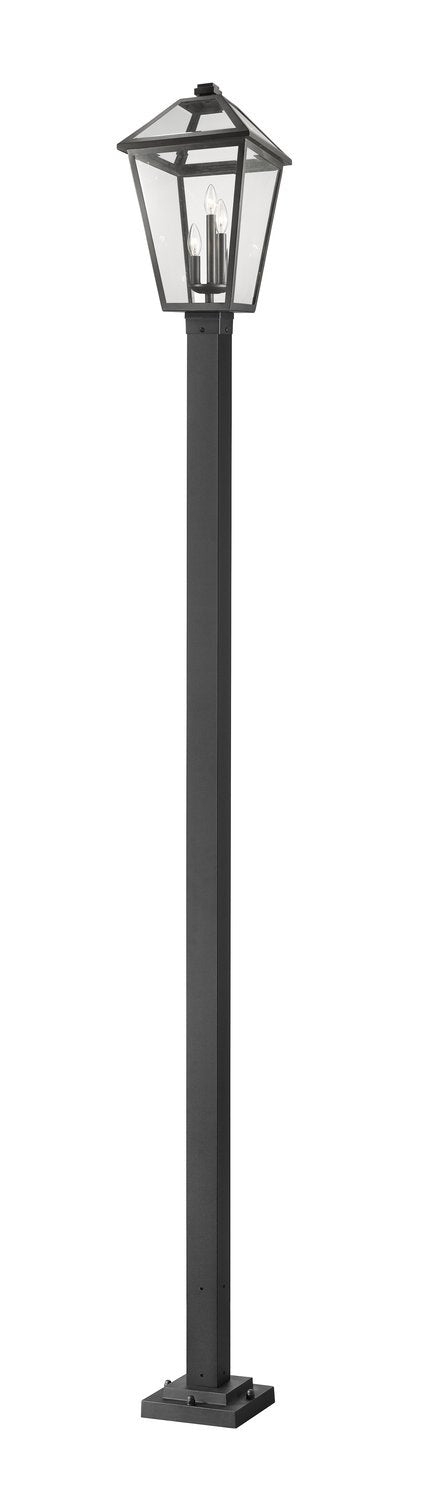 Z-LITE TALBOT OUTDOOR POST MOUNTED FIXTURE | 579PHXLS-536P-BK - Post
