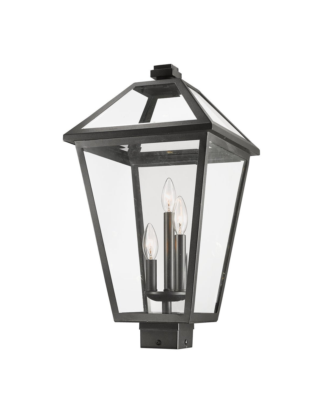 Z-LITE TALBOT OUTDOOR POST MOUNT FIXTURE | 579PHXLS-BK - Post