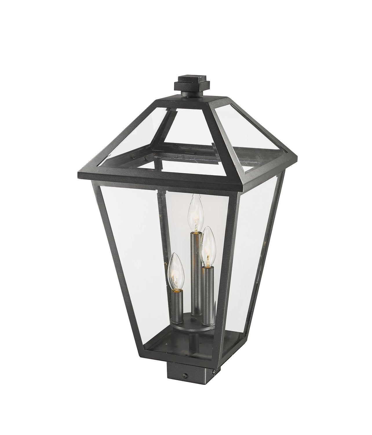 Z-LITE TALBOT OUTDOOR POST MOUNT FIXTURE | 579PHXLS-BK - Post