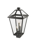 Z-LITE TALBOT OUTDOOR POST MOUNT FIXTURE | 579PHXLS-BK - Post