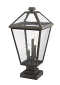 Z-LITE TALBOT OUTDOOR PIER MOUNTED FIXTURE | 579PHXLS-SQPM-ORB