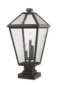 Z-LITE TALBOT OUTDOOR PIER MOUNTED FIXTURE | 579PHXLS-SQPM-ORB - Post