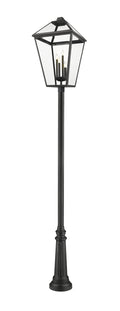Z-LITE TALBOT OUTDOOR POST MOUNTED FIXTURE | 579PHXLXR-511P-BK - Post