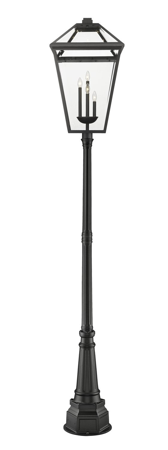 Z-LITE TALBOT OUTDOOR POST MOUNTED FIXTURE | 579PHXLXR-564P-BK - Post