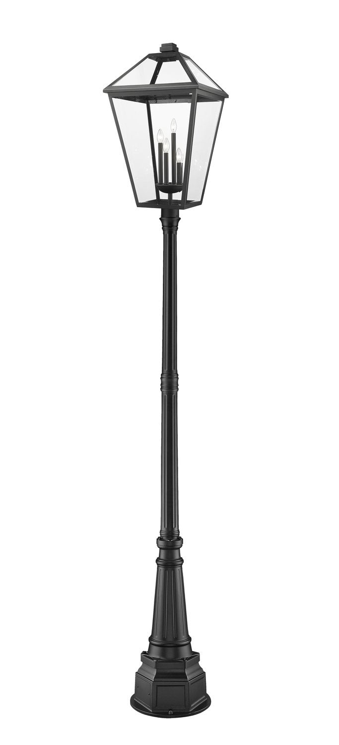 Z-LITE TALBOT OUTDOOR POST MOUNTED FIXTURE | 579PHXLXR-564P-BK - Post
