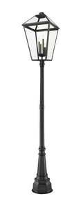 Z-LITE TALBOT OUTDOOR POST MOUNTED FIXTURE | 579PHXLXR-564P-BK - Post