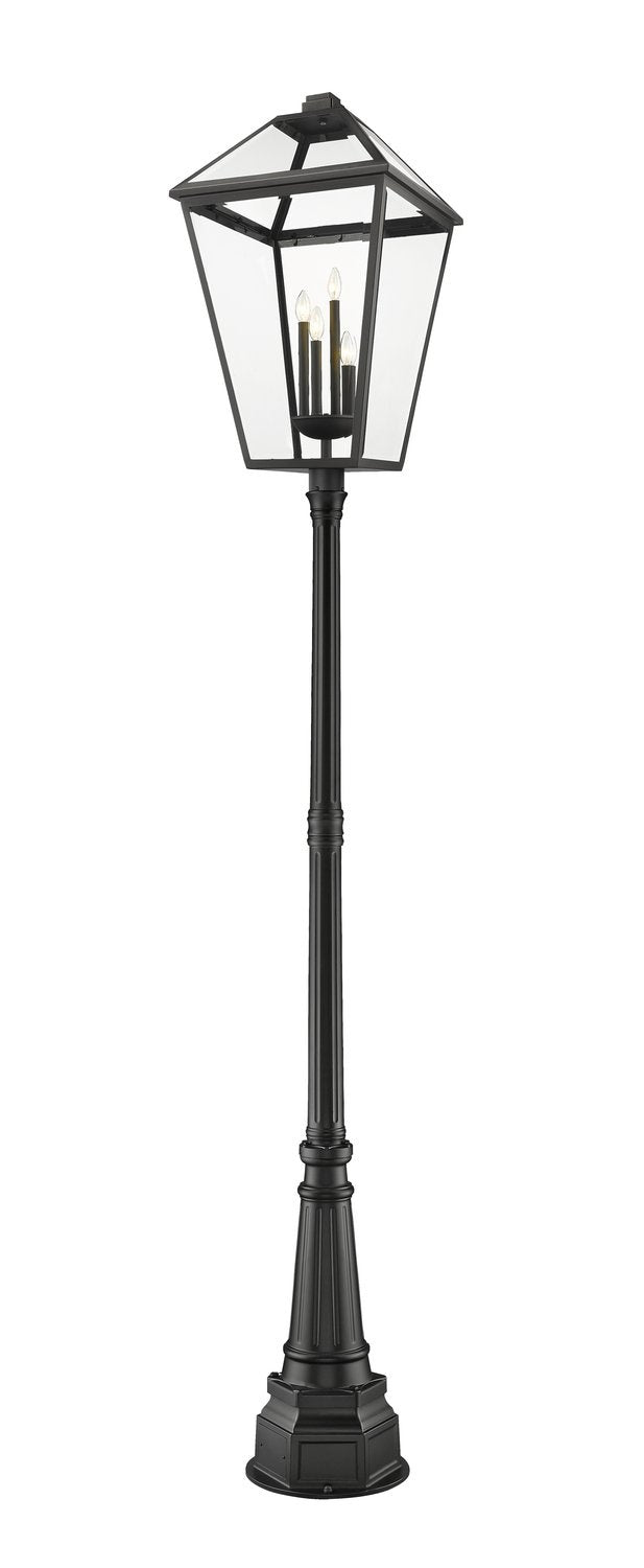 Z-LITE TALBOT OUTDOOR POST MOUNTED FIXTURE | 579PHXLXR-564P-BK - Post