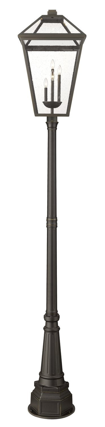 Z-LITE TALBOT OUTDOOR POST MOUNTED FIXTURE | 579PHXLXR-564P-ORB - Post