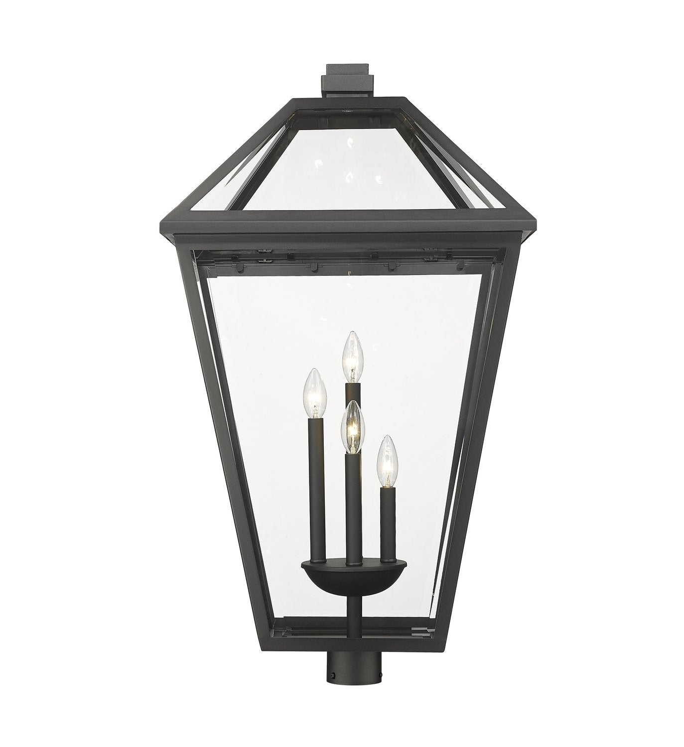 Z-LITE TALBOT OUTDOOR POST MOUNT FIXTURE | 579PHXLXR-BK - Post