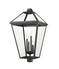 Z-LITE TALBOT OUTDOOR POST MOUNT FIXTURE | 579PHXLXR-BK - Post