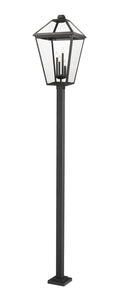 Z-LITE TALBOT OUTDOOR POST MOUNTED FIXTURE | 579PHXLXS-536P-BK - Post