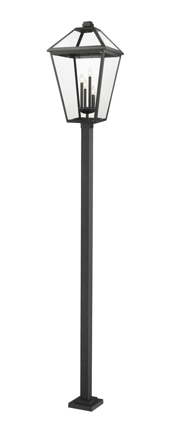 Z-LITE TALBOT OUTDOOR POST MOUNTED FIXTURE | 579PHXLXS-536P-BK - Post