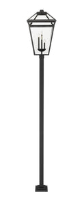Z-LITE TALBOT OUTDOOR POST MOUNTED FIXTURE | 579PHXLXS-536P-BK - Post