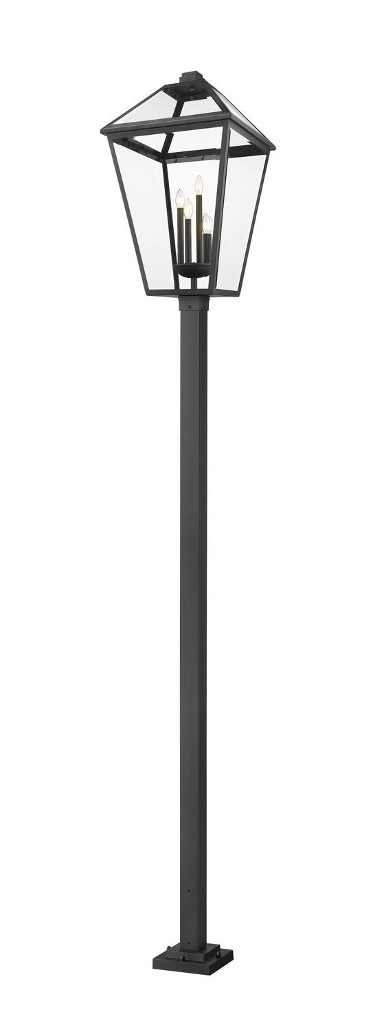 Z-LITE TALBOT OUTDOOR POST MOUNTED FIXTURE | 579PHXLXS-536P-BK - Post